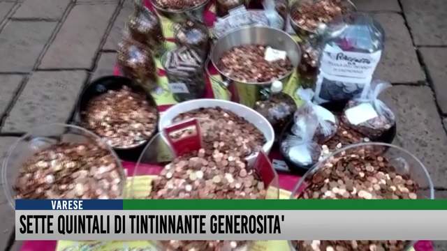 Sette quintali di tintinnante generosità