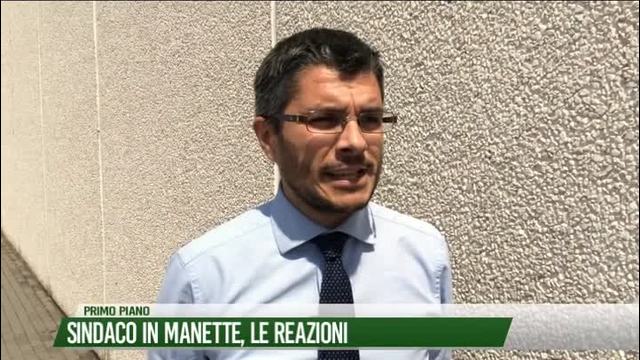 Sindaco in manette,
le reazioni