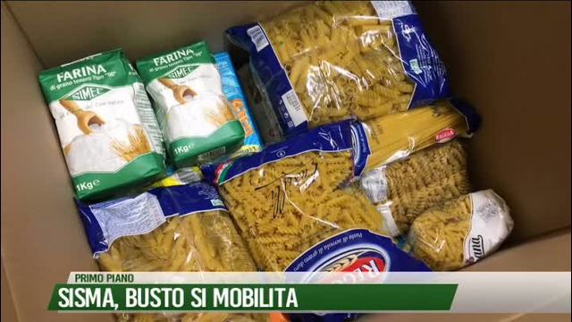 Sisma, Busto si mobilita