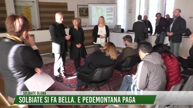 Solbiate si fa bella. E Pedemontana paga