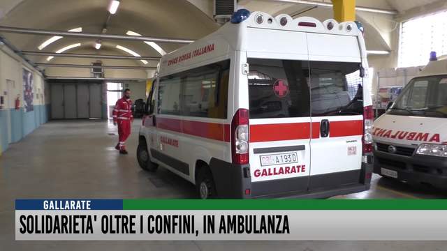 Solidarietà oltre i confini, in ambulanza