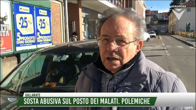 Sosta abusiva sul posto dei malati. Polemiche