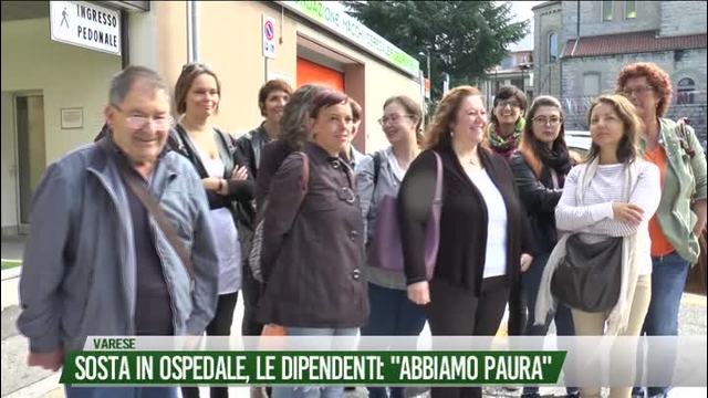 Sosta in ospedale, le dipendenti: "Abbiamo paura"