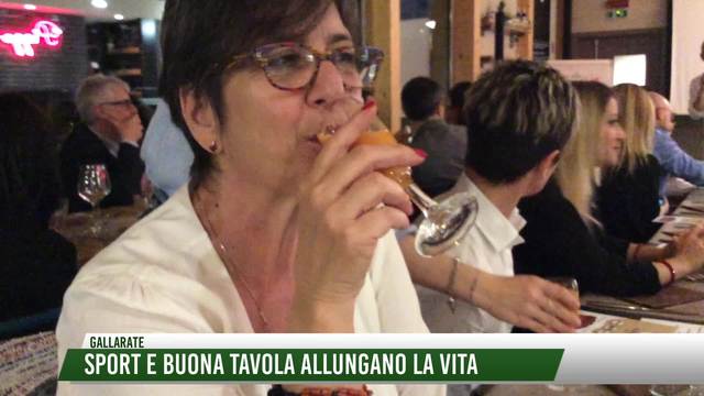 Sport e buona tavola allungano la vita