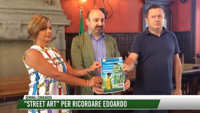 Street Art per ricordare Edoardo