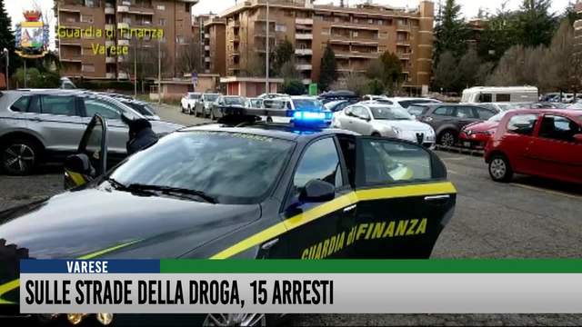 Sule strade della droga, 15 arresti