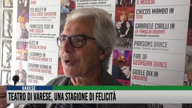 Teatro di Varese,
una stagione di felicità