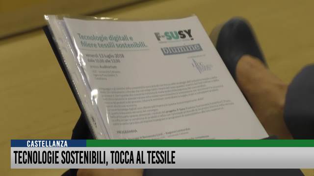 Tecnologie sostenibili,
tocca al tessile