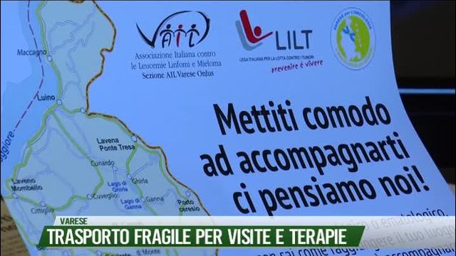 Trasporto fragile per visite e terapie