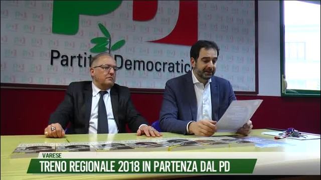 Treno regionale 2018 in partenza dal PD