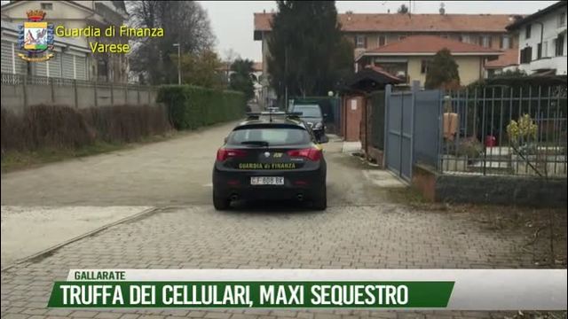 Truffa dei cellulari, maxi sequestro