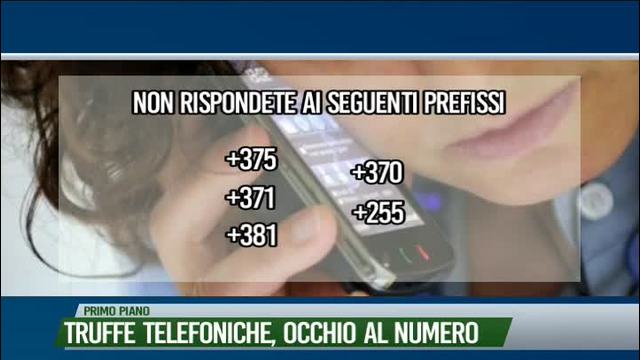 Truffe telefoniche, occhio al numero
