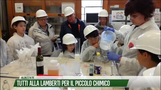 Tutti alla Lamberti
per il Piccolo Chimico
