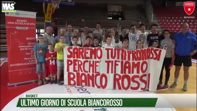 Ultimo giorno di scuola biancorosso