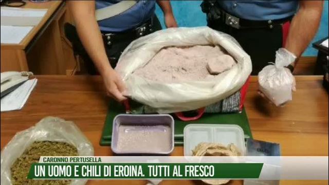 Un uomo e chili di eroina. Tutti al fresco