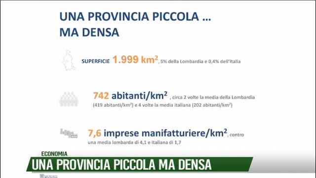 Una Provincia piccola, ma densa