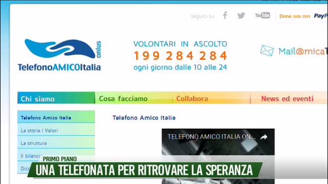 Una telefonata per ritrovare la speranza