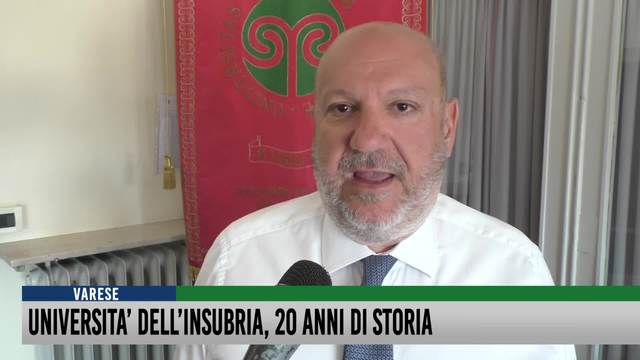 Università dell'Insubria,
20 anni di storia