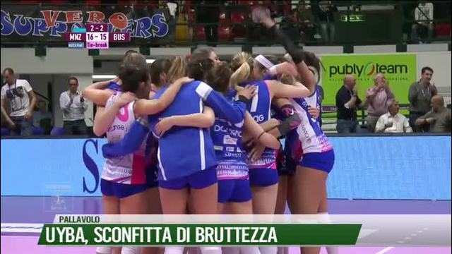 UYBA, sconfitta di bruttezza