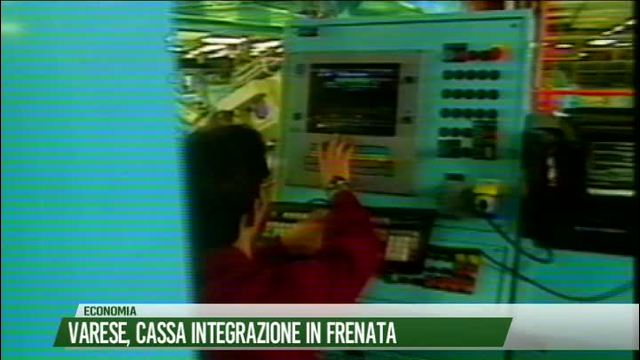 Varese, Cassa Integrazione in frenata