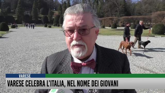 Varese celebra l'Italia, nel nome dei giovani