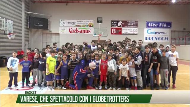 Varese, che spettacolo con i Globetrotters