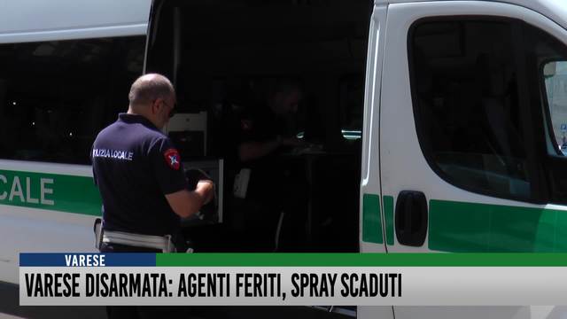 Varese disarmata: agenti feriti, spray scaduti