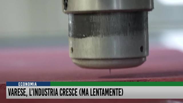 Varese, l'industria cresce (ma lentamente)
