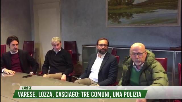 Varese, Lozza, Casciago: tre Comuni, una polizia