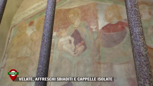 Velate, affreschi sbiaditi e cappelle isolate