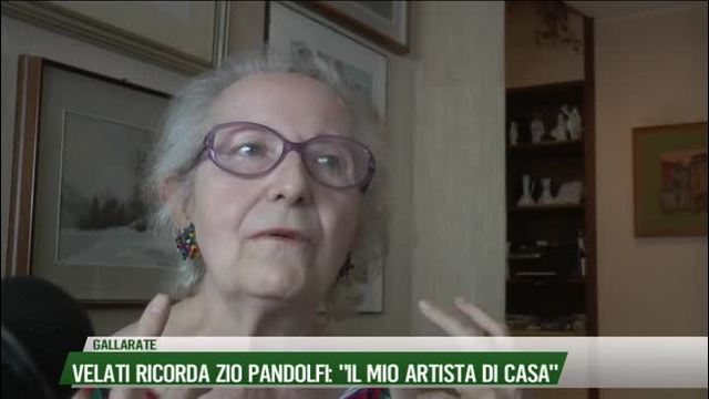 Velati ricorda zio Pandolfi: "Il mio artista di casa"