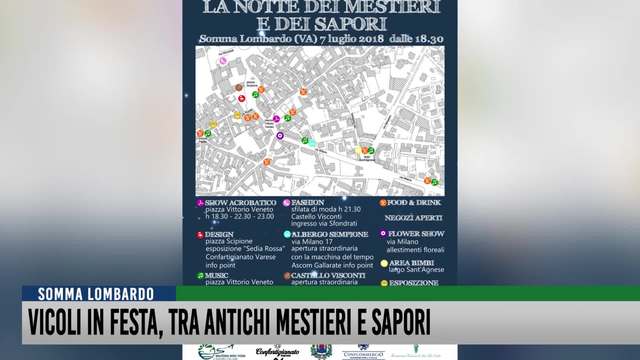 Vicoli in festa, tra antichi mestieri e sapori