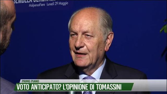 Voto anticipato? L'opinione di Tomassini