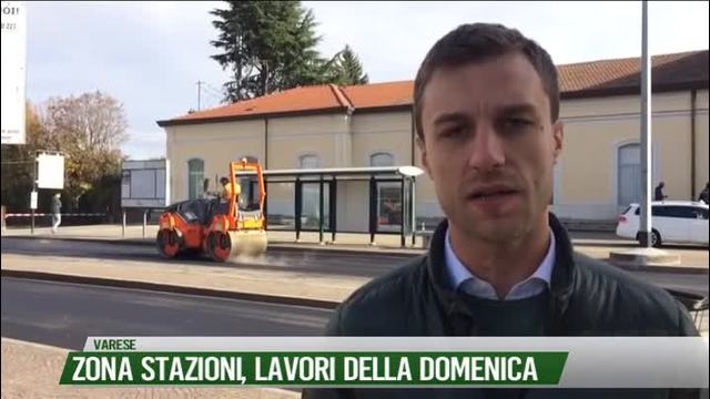 Zona stazioni, lavori della domenica