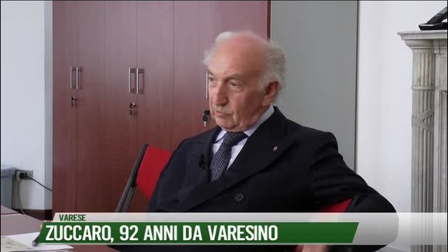 Zuccaro, 92 anni da varesino